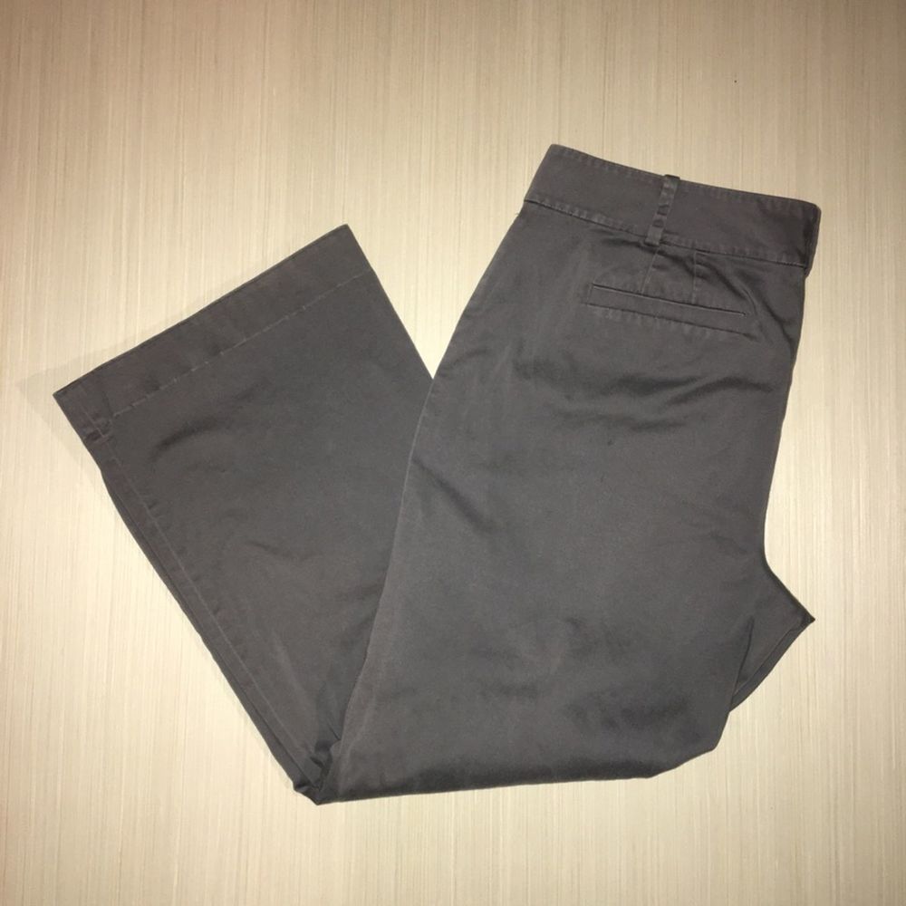 Ann Taylor Grey Bootcut Pants